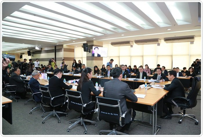 ขุนพล กสอ. เข้าร่วมแถลงข่าวโชว์ผลงาน “99 วัน อุตสาหกรรมทำแล้ว” 