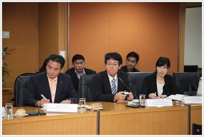 รองปลัดภานุวัฒน์ ให้การต้อนรับรองผู้ว่าราชการจังหวัดโออิตะ