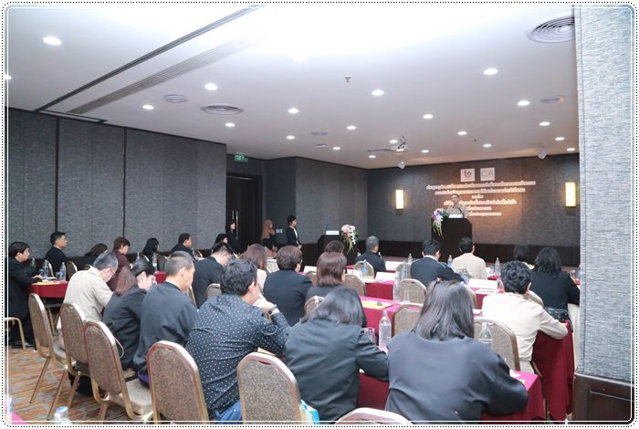 “อธิบดีณัฐพล” ร่วมประชุมนำเสนอผลการประเมินการทำงานโครงการ/กิจกรรมของ กสอ. ปี 2562 