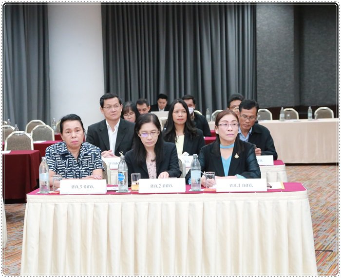 “อธิบดีณัฐพล” ร่วมประชุมนำเสนอผลการประเมินการทำงานโครงการ/กิจกรรมของ กสอ. ปี 2562 