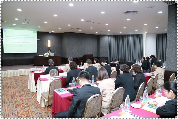 “อธิบดีณัฐพล” ร่วมประชุมนำเสนอผลการประเมินการทำงานโครงการ/กิจกรรมของ กสอ. ปี 2562 