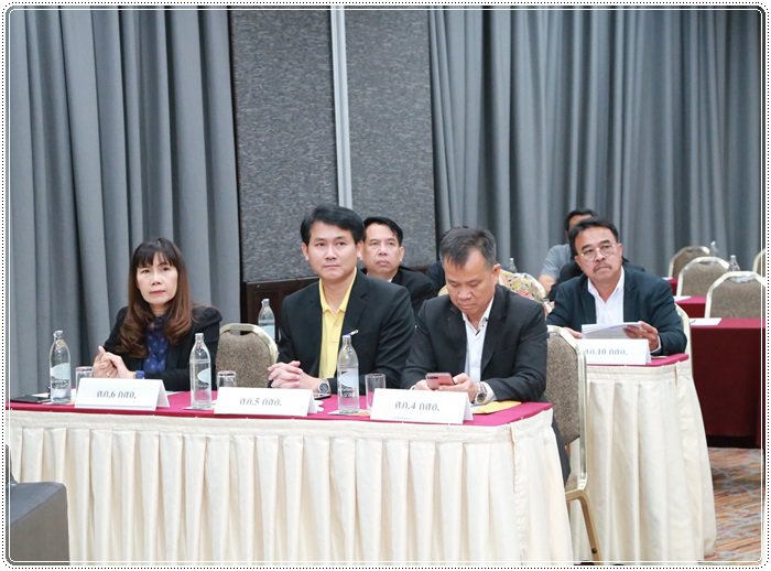 “อธิบดีณัฐพล” ร่วมประชุมนำเสนอผลการประเมินการทำงานโครงการ/กิจกรรมของ กสอ. ปี 2562 