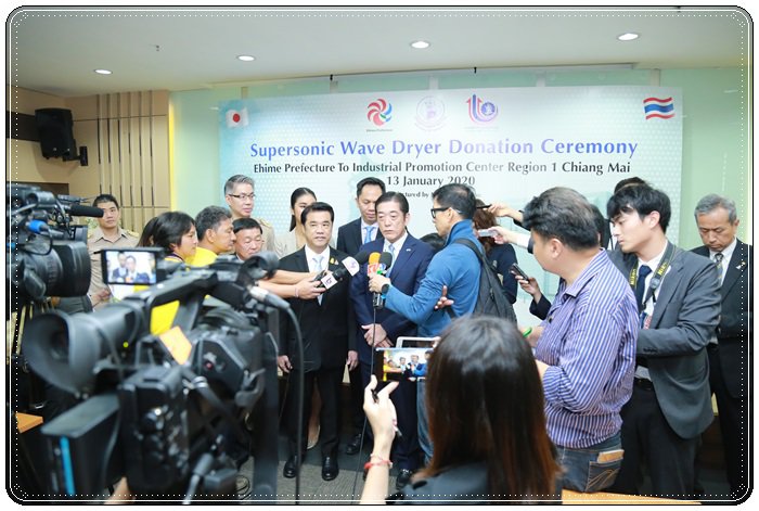 กระทรวงอุตฯ สานความร่วมมือญี่ปุ่น รับมอบเครื่องอบแห้งอาหาร ต่อยอดพัฒนานวัตกรรมการแปรรูปผลิตภัณฑ์เกษตร สร้างเกษตรอุตสาหกรรมให้เอสเอ็มอี