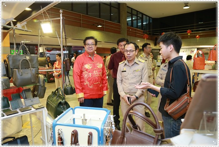 กสอ. เปิดพื้นที่โชว์ศักยภาพคลัสเตอร์เครื่องหนัง หวังขยายช่องทางตลาดต่อยอดผู้ประกอบการไทย 