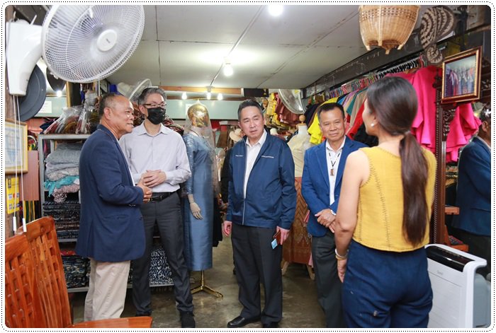 กสอ. ลุยพื้นที่จริง พร้อมหาแนวทางพัฒนาผ้าทอพื้นเมืองอีสาน