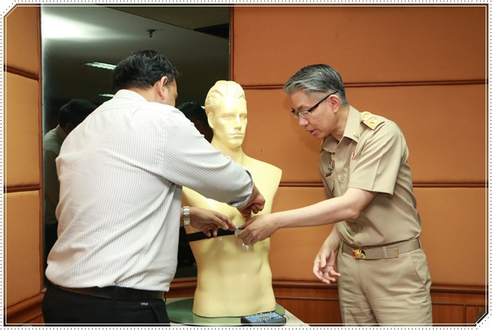 "อธิบดีณัฐพล" ร่วมหารือนวัตกรรมด้านการแพทย์ หนุนพัฒนาหุ่นยนต์ดูแลผู้ป่วยโรคหลอดเลือดสมอง