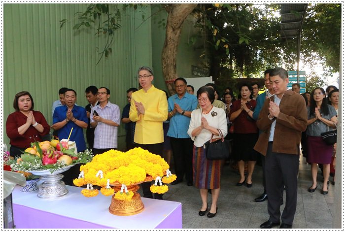 “อธิบดีณัฐพล” นำพลพรรค กสอ. บวรสรวงสิ่งศักดิ์สิทธิ์ ครบรอบ 78 ปี กสอ.