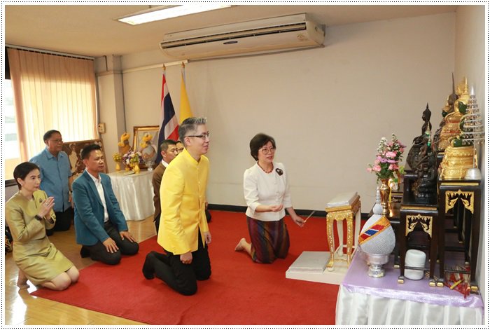 “อธิบดีณัฐพล” นำพลพรรค กสอ. บวรสรวงสิ่งศักดิ์สิทธิ์ ครบรอบ 78 ปี กสอ.