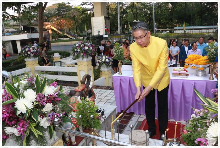 “อธิบดีณัฐพล” นำพลพรรค กสอ. บวรสรวงสิ่งศักดิ์สิทธิ์ ครบรอบ 78 ปี กสอ.