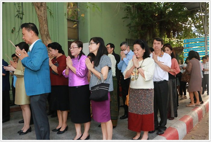 “อธิบดีณัฐพล” นำพลพรรค กสอ. บวรสรวงสิ่งศักดิ์สิทธิ์ ครบรอบ 78 ปี กสอ.