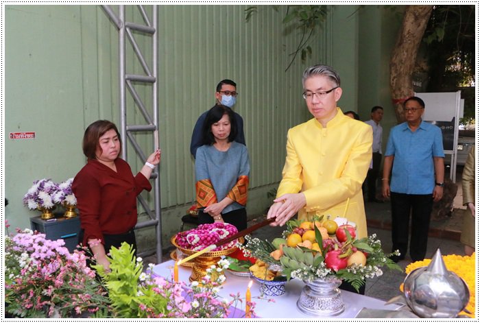 “อธิบดีณัฐพล” นำพลพรรค กสอ. บวรสรวงสิ่งศักดิ์สิทธิ์ ครบรอบ 78 ปี กสอ.