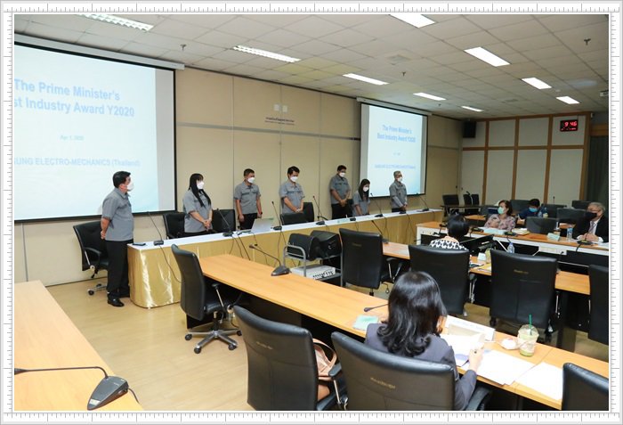 "อธิบดีณัฐพล" นำคณะทำงานฯ เฟ้นหาสถานประกอบการอุตสาหกรรมยอดเยี่ยม ประจำปี 63