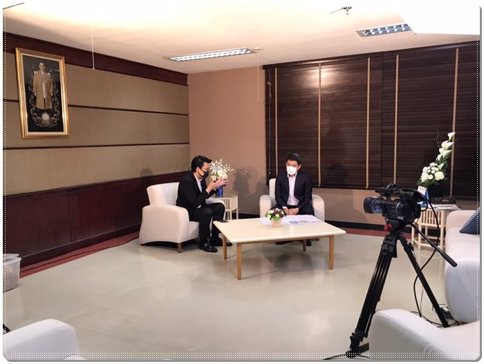 สัมภาษณ์ในรูปแบบ Live สด ประเด็น "SMEs ปรับตัวอย่างไร? ในวิกฤต COVID-19 ผ่านทาง Facebook Page กรมส่งเสริมอุตสาหกรรม