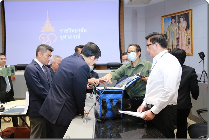 กสอ. จับมือ สถาบันไฟฟ้าฯ ร่วมส่งมอบผลิตภัณฑ์และนวัตกรรมของกลุ่มคลัสเตอร์ฯ ให้แก่ราชวิทยาลัยจุฬาภรณ์ 