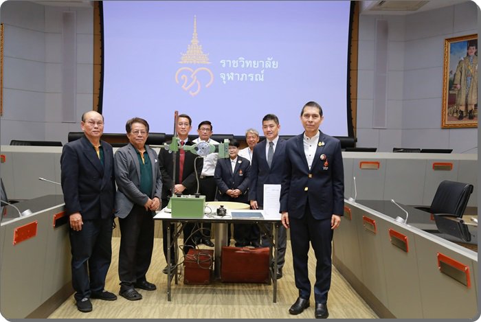 กสอ. จับมือ สถาบันไฟฟ้าฯ ร่วมส่งมอบผลิตภัณฑ์และนวัตกรรมของกลุ่มคลัสเตอร์ฯ ให้แก่ราชวิทยาลัยจุฬาภรณ์ 