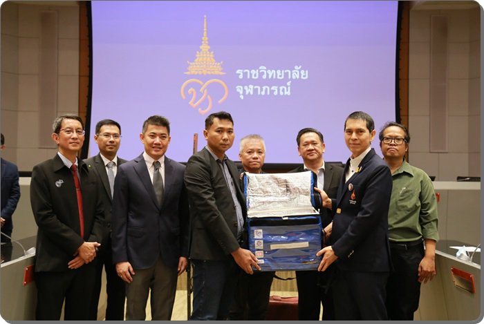 กสอ. จับมือ สถาบันไฟฟ้าฯ ร่วมส่งมอบผลิตภัณฑ์และนวัตกรรมของกลุ่มคลัสเตอร์ฯ ให้แก่ราชวิทยาลัยจุฬาภรณ์ 