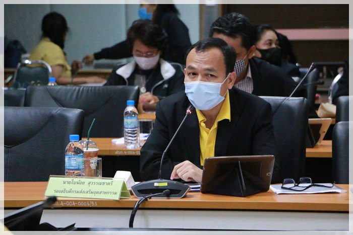 “อธิบดีณัฐพล” พร้อมคณะผู้บริหาร กสอ.ให้การต้อนรับคณะผู้ตรวจราชการกระทรวงอุตสาหกรรม 