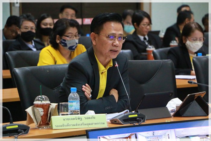“อธิบดีณัฐพล” พร้อมคณะผู้บริหาร กสอ.ให้การต้อนรับคณะผู้ตรวจราชการกระทรวงอุตสาหกรรม 