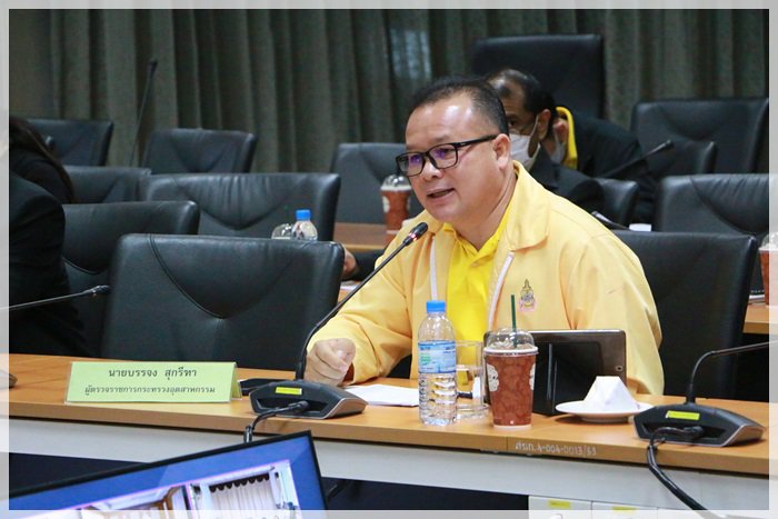 “อธิบดีณัฐพล” พร้อมคณะผู้บริหาร กสอ.ให้การต้อนรับคณะผู้ตรวจราชการกระทรวงอุตสาหกรรม 