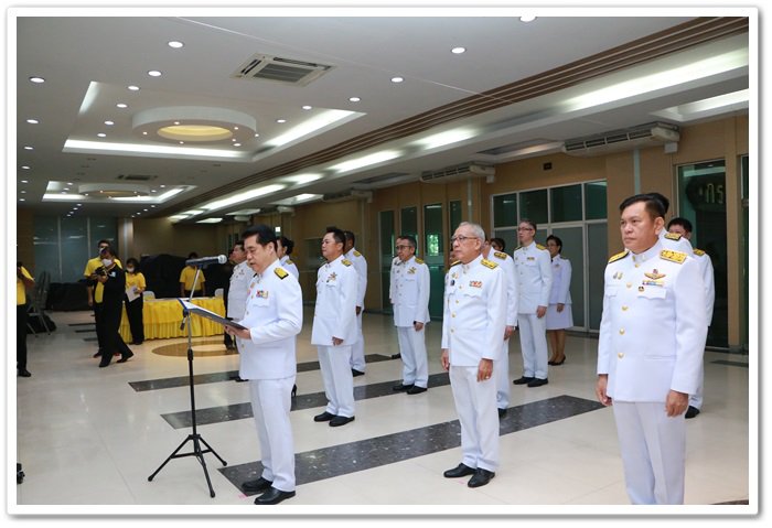 “อธิบดีณัฐพล” ร่วมพิธีถวายสัตย์ฯ และลงนามถวายพระพรชัยมงคล เนื่องในโอกาสวันเฉลิมพระชนมพรรษาพระบาทสมเด็จพระวชิรเกล้าเจ้าอยู่หัว 68 พรรษา