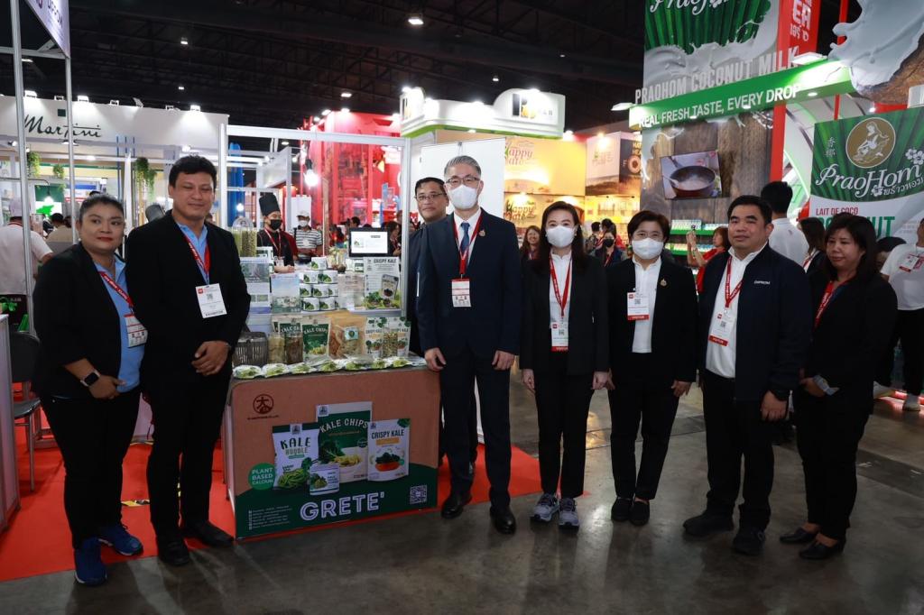 “ปลัดณัฐพล” นำทีม อุตฯ เยี่ยมชมครัว "ดีพร้อม" ในงาน THAIFEX – ANUGA ASIA 2025 ภายใต้แนวคิด The Great Ingredients เปิดประสบการณ์ ให้โอกาส เสริมแกร่งธุรกิจ ขยายตลาด เชื่อมต่อคู่ค้าคุณภาพระดับโลก ตามนโยบาย รมว.เอกนัฏ
