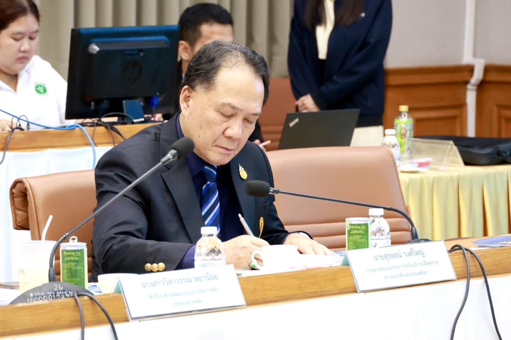 “ปลัดณัฐพล” นำทีม พร้อมด้วย “อธิบดีณัฏฐิญา” ร่วมหารือแนวทางส่งเสริมอุตสาหกรรมสมุนไพร สืบทอดภูมิปัญญาวัฒนธรรมไทยที่ทรงคุณค่า