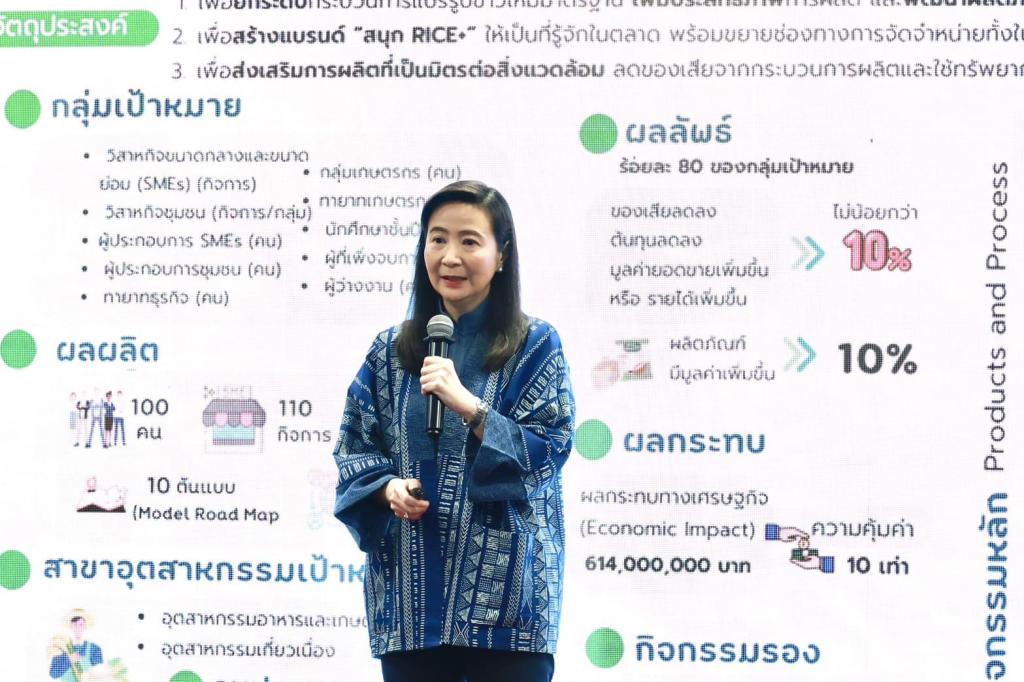 “อธิบดีณัฏฐิญา” ติวเข้มเจ้าหน้าที่ เตรียมพร้อม “อุตสาหกรรมจังหวัด” เพื่อร่วมขับเคลื่อนกระทรวงอุตฯ ผลักดันธุรกิจไทยให้มีการผลิตที่ดี และเซฟ SME ตามนโยบาย รวอ.เอกนัฏ