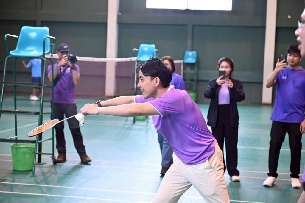 รัฐมนตรีฯ เอกนัฏ เปิดกิจกรรมกีฬาสัมพันธ์ MIND - PRESS SPORT DAY ระหว่างกระทรวงอุตสาหกรรมกับผู้สื่อข่าวสายเศรษฐกิจอุตสาหกรรม