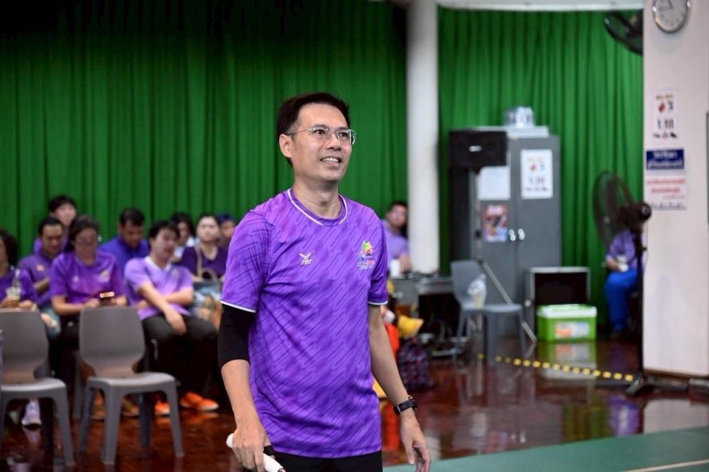 รัฐมนตรีฯ เอกนัฏ เปิดกิจกรรมกีฬาสัมพันธ์ MIND - PRESS SPORT DAY ระหว่างกระทรวงอุตสาหกรรมกับผู้สื่อข่าวสายเศรษฐกิจอุตสาหกรรม