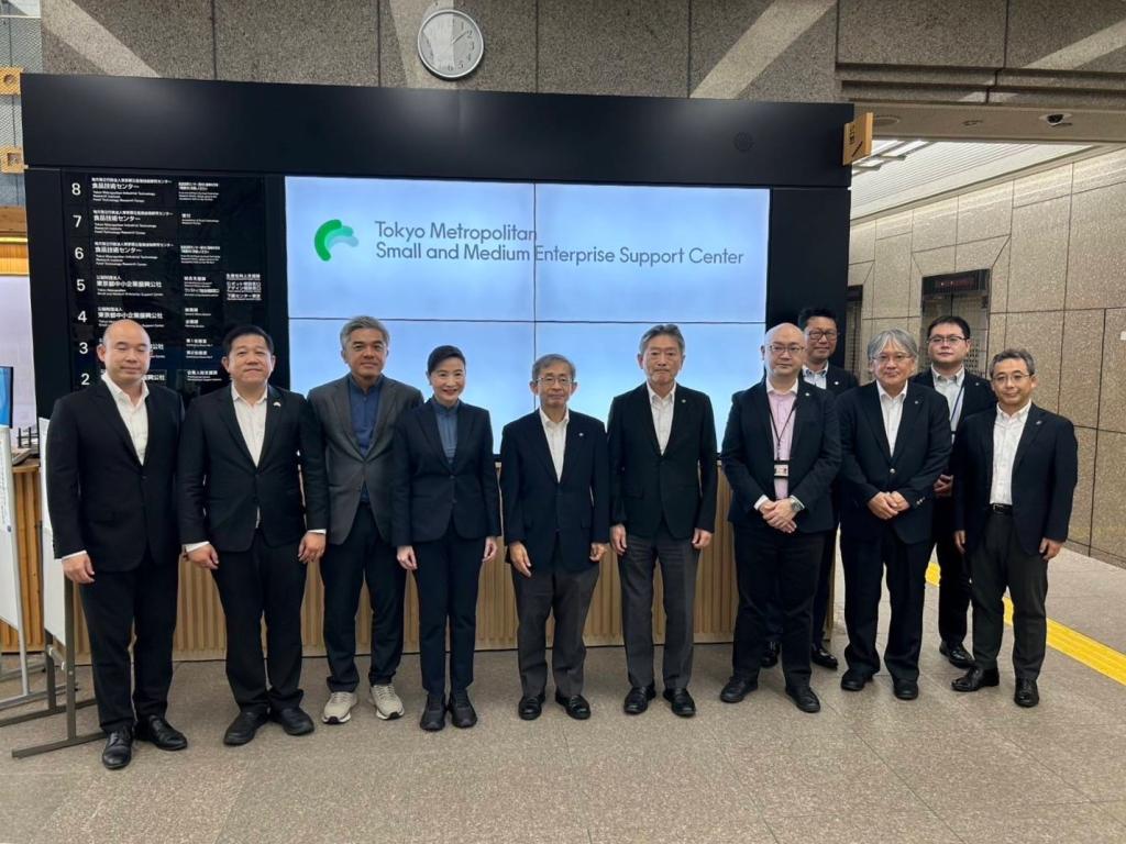 “ดีพร้อม” จับมือ “Tokyo SME Support Center” พร้อมเสริมแกร่ง เพิ่มศักยภาพ SME ไทยและญี่ปุ่น ให้แข็งแรง โตไกลสู่ตลาดสากล ตามนโยบาย รมว.เอกนัฏ