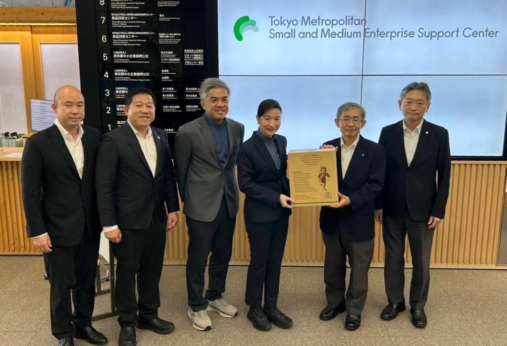 “ดีพร้อม” จับมือ “Tokyo SME Support Center” พร้อมเสริมแกร่ง เพิ่มศักยภาพ SME ไทยและญี่ปุ่น ให้แข็งแรง โตไกลสู่ตลาดสากล ตามนโยบาย รมว.เอกนัฏ