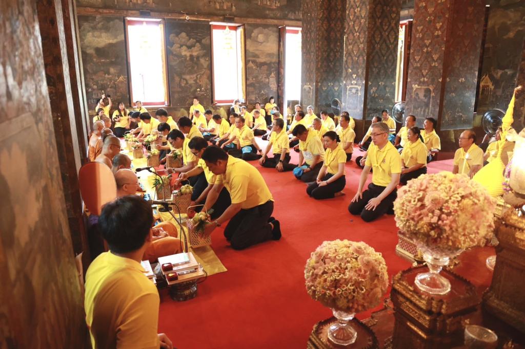 กระทรวงอุตสาหกรรมจัดกิจกรรมจิตอาสา “ปรับปรุงคุณภาพน้ำในคลองรอบวัดบวรนิเวศวิหาร” ระยะที่ 2 น้อมถวายพระราชกุศลเฉลิมพระเกียรติ ร.10