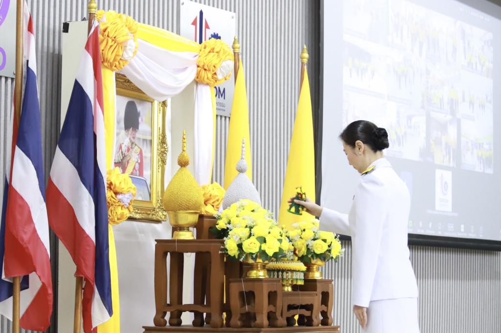 “อธิบดีณัฏฐิญา” นำทีมผู้บริหารและข้าราชการดีพร้อม ถวายสัตย์ปฏิญาณเพื่อเป็นข้าราชการที่ดีและพลังของแผ่นดิน เนื่องในวันเฉลิมพระชนมพรรษาพระบาทสมเด็จพระเจ้าอยู่หัว