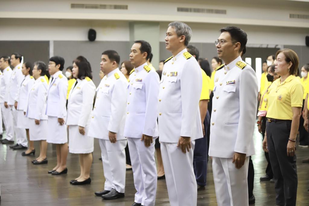“อธิบดีณัฏฐิญา” นำทีมผู้บริหารและข้าราชการดีพร้อม ถวายสัตย์ปฏิญาณเพื่อเป็นข้าราชการที่ดีและพลังของแผ่นดิน เนื่องในวันเฉลิมพระชนมพรรษาพระบาทสมเด็จพระเจ้าอยู่หัว