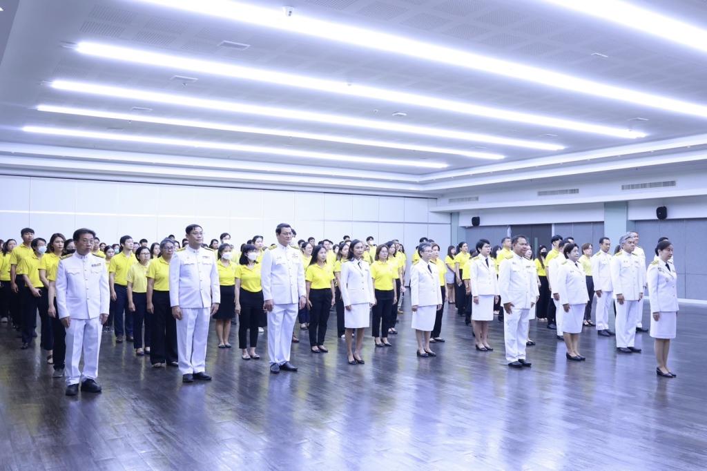 “อธิบดีณัฏฐิญา” นำทีมผู้บริหารและข้าราชการดีพร้อม ถวายสัตย์ปฏิญาณเพื่อเป็นข้าราชการที่ดีและพลังของแผ่นดิน เนื่องในวันเฉลิมพระชนมพรรษาพระบาทสมเด็จพระเจ้าอยู่หัว