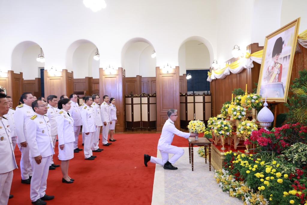 กระทรวงอุตสาหกรรมร่วมลงนามถวายพระพร เนื่องในโอกาสวันเฉลิมพระชนมพรรษาพระบาทสมเด็จพระเจ้าอยู่หัว 28 กรกฎาคม 2568