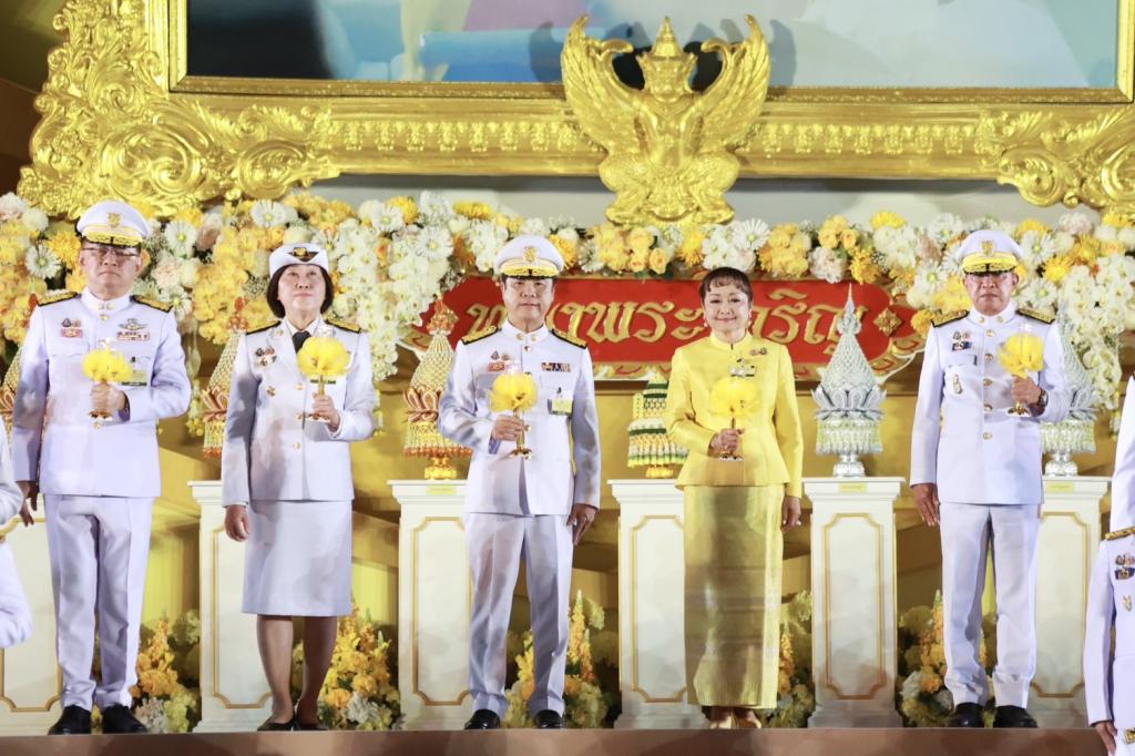 "รองอธิบดีดุสิต" เข้าร่วมพิธีจุดเทียนถวายพระพรชัยมงคล
