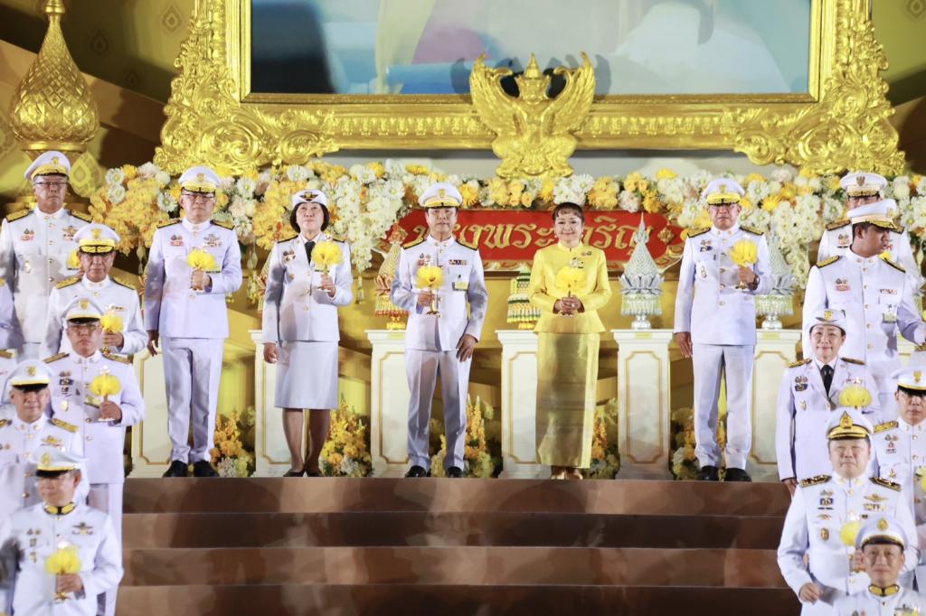 "รองอธิบดีดุสิต" เข้าร่วมพิธีจุดเทียนถวายพระพรชัยมงคล