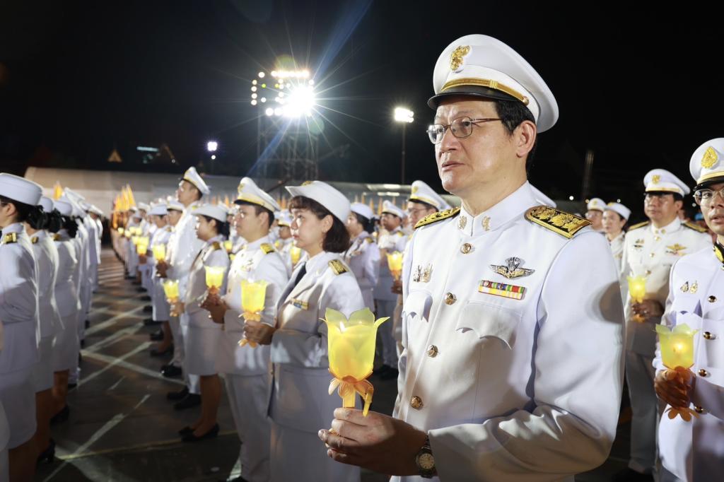 "รองอธิบดีดุสิต" เข้าร่วมพิธีจุดเทียนถวายพระพรชัยมงคล