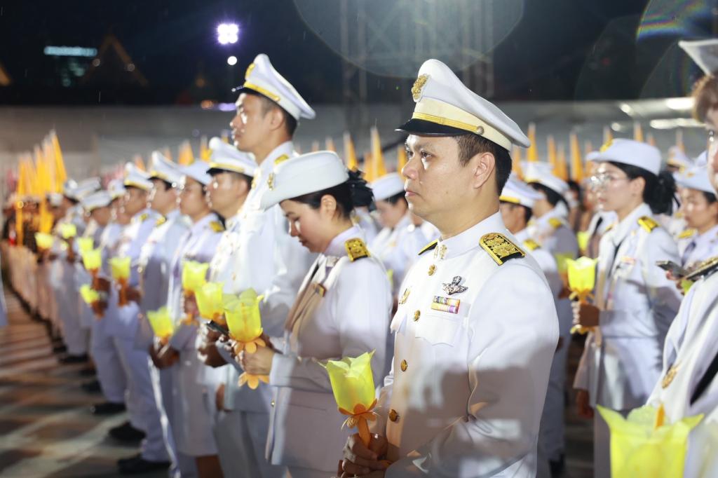 "รองอธิบดีดุสิต" เข้าร่วมพิธีจุดเทียนถวายพระพรชัยมงคล