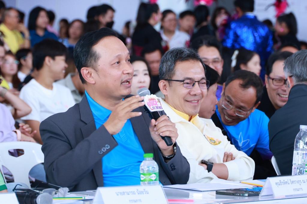 “Voice of MIND” กระหึ่มเวทีกลาง กรุงเทพอภิวัฒน์ สร้าง “Influ” รอบชิง 12 คนสุดท้าย ปั่นกระแส Soft Power กระตุ้นการจำหน่ายสินค้า เม็ดเงินสะพัด เสริมแรงช่วยภัยพิบัติ อุทกภัยและชายแดน