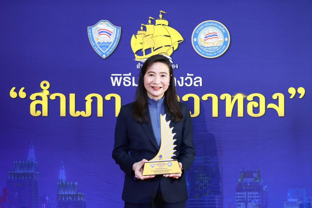 สุดยอดหน่วยงานภาครัฐ! “ดีพร้อม : ขับเคลื่อนสำเภาธุรกิจ-บนกระแสนาวาสีทอง“ ของเศรษฐกิจสังคมโลกใหม่ ด้วยเรือธงดีพร้อมที่ทันสมัย สะอาด สะดวก โปร่งใส ขจัดอุปสรรคให้อุตสาหกรรมไทย บนความภาคภูมิใจในนโยบาย รมว.เอกนัฏ ผงาดรับรางวัล ”สำเภา-นาวาทอง“ ปี 68