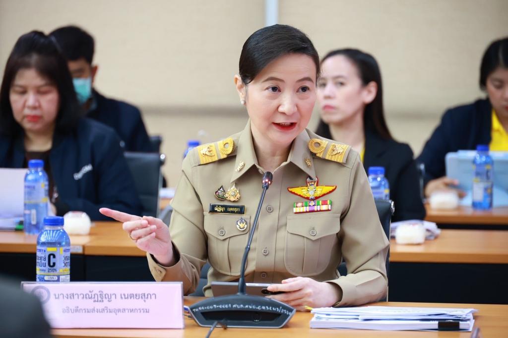 ปลัดฯณัฐพล นำทีม ก.อุตฯ ถกจัดทำร่าง Flagship Project ปี 2570 ขับเคลื่อนอุตสาหกรรมไทย