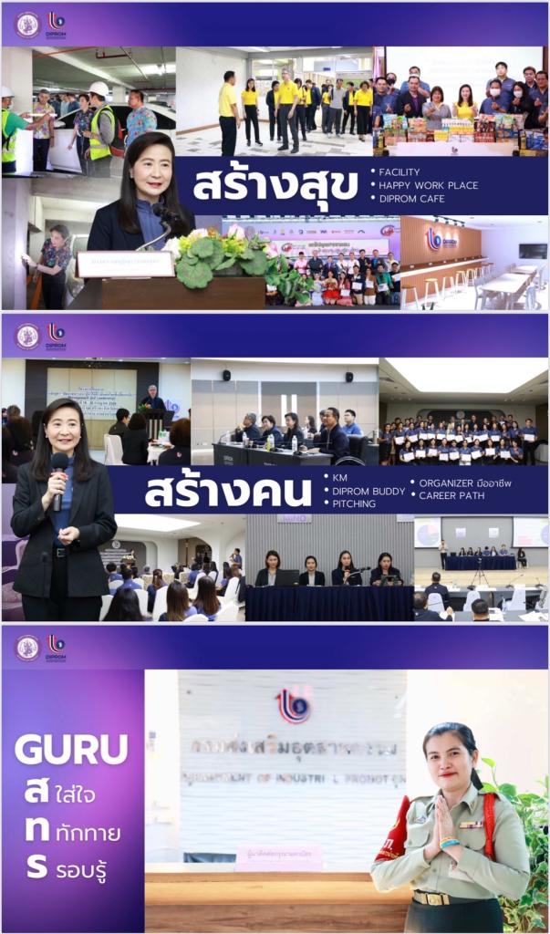 ”ปลัดณัฐพล“ ชม “ดีพร้อม” เล่นเป็นทีม สร้างวัฒนธรรมองค์กร “No Refuse! Just Produce” โชว์ผลสำเร็จสนองนโยบายกระทรวง ก้าวสู่ 69 กางแผนชัดเจนแล้วลุยต่อ “DIPROM MORE TOGETHER”