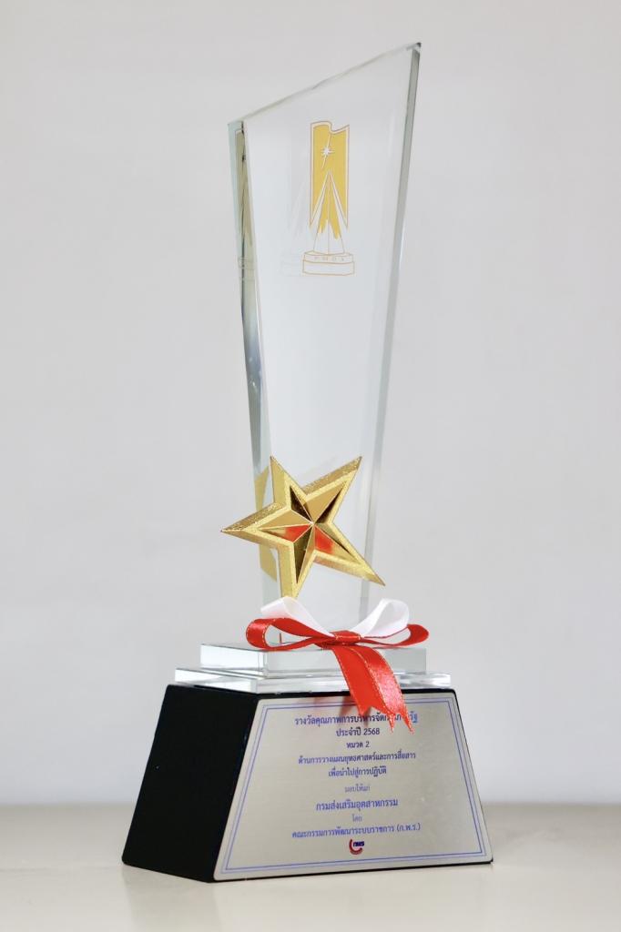“ดีพร้อมเลิศรัฐ” !! สุดยอดหน่วยงานคว้า “รางวัลคุณภาพการบริหารจัดการภาครัฐ (PMQA) รายหมวด” รางวัลเลิศรัฐ ปี 68 สะท้อนความสำเร็จองค์กรแห่งความเป็นเลิศการวางแผนยุทธ์ศาสตร์และสื่อสารเพื่อนำไปสู่การปฏิบัติ