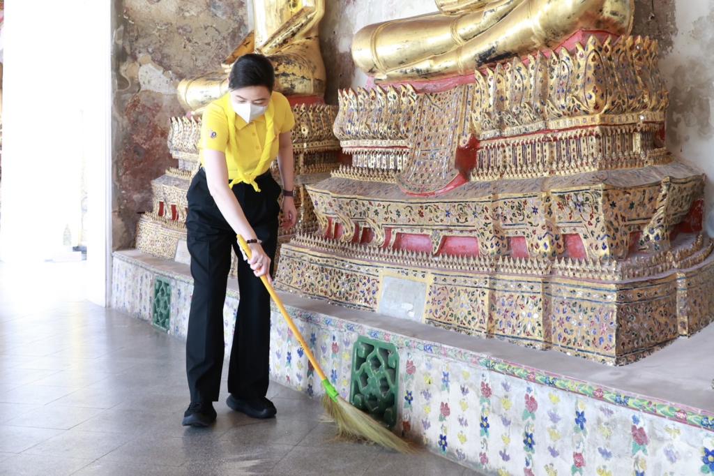 ทำดีด้วยหัวใจ! ชาวอุตสาหกรรมฯ รวมพลังครั้งใหญ่ พัฒนาวัดสุทัศน์ฯ เฉลิมพระเกียรติ ร.8