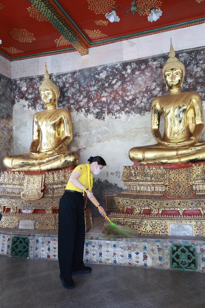ทำดีด้วยหัวใจ! ชาวอุตสาหกรรมฯ รวมพลังครั้งใหญ่ พัฒนาวัดสุทัศน์ฯ เฉลิมพระเกียรติ ร.8