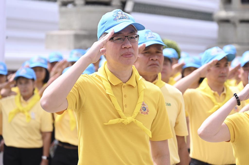 ทำดีด้วยหัวใจ! ชาวอุตสาหกรรมฯ รวมพลังครั้งใหญ่ พัฒนาวัดสุทัศน์ฯ เฉลิมพระเกียรติ ร.8