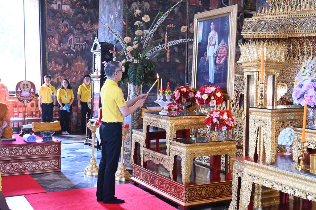 ทำดีด้วยหัวใจ! ชาวอุตสาหกรรมฯ รวมพลังครั้งใหญ่ พัฒนาวัดสุทัศน์ฯ เฉลิมพระเกียรติ ร.8