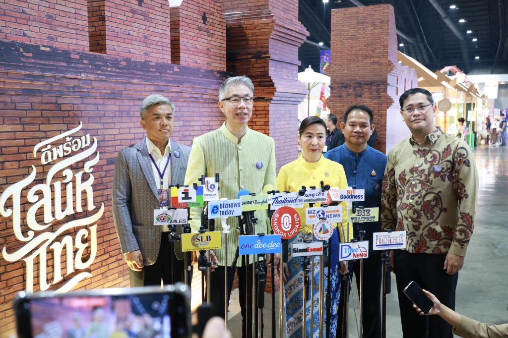 “รมว.ธนกร” เปิดงาน “มหกรรมดีพร้อมเสน่ห์ไทย” ปลุกกระแสซอฟต์พาวเวอร์ไทยรวมพลังอาหาร–แฟชั่น–ศิลป์ไทยสู่อุตสาหกรรมสร้างสรรค์โลก